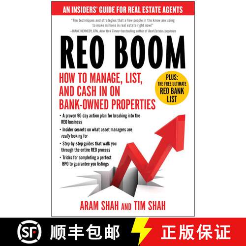 【3-4周达】Reo Boom: How to Manage, List, and Cash in on Bank-Owned Properties: An Insidersa' Guide f... [9781936661565]