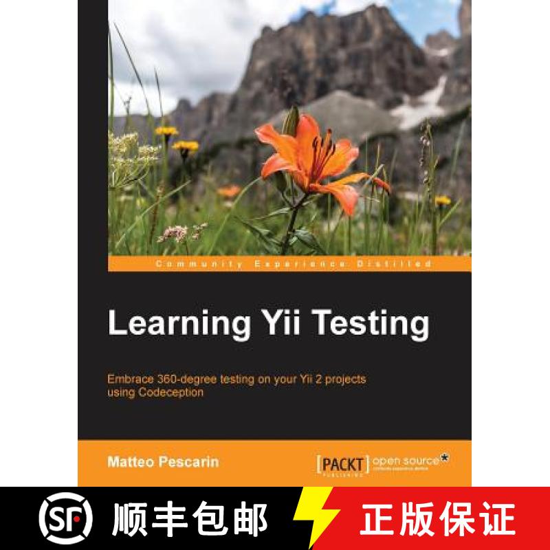 预订 Learning Yii Testing [9781784392277]