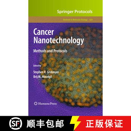 【3-4周达】精装 Cancer Nanotechnology: Methods and Protocols [9781607616085]