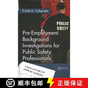Safety 9781439893852 Pre Investigations for Background 4周达 Employment Professionals Public