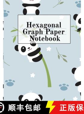 预订 Hexagonal Graph Paper Notebook: Hexagon Composition Notepad (.5 per side) For Drawing, Doodling,... [9783749735693]