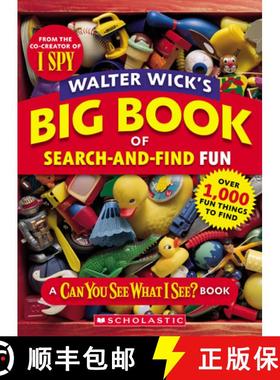 预订 Walter Wick's Big Book of Search-And-Find Fun [9798225002305]