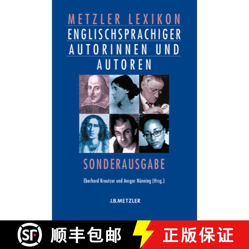 【3-4周达】Metzler Lexikon Englischsprachiger Autorinnen Und Autoren [9783476021250]