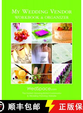 【3-4周达】My Wedding Vendor Workbook & Organizer [9781936061181]