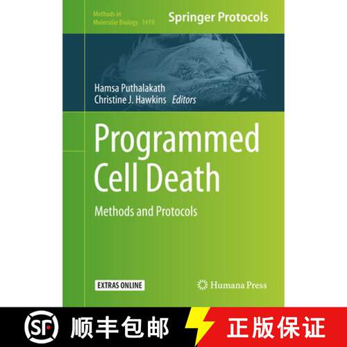 【3-4周达】精装 Programmed Cell Death : Methods and Protocols (1st ed. 2016) [9781493935796]