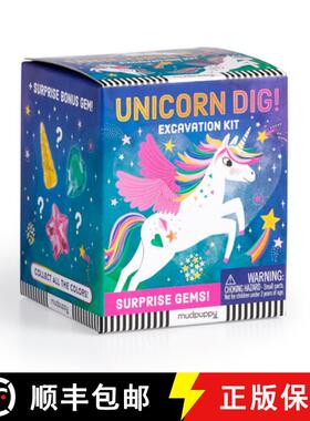 【3-4周达】Unicorn Dig! Excavation Kit [9780735384002]
