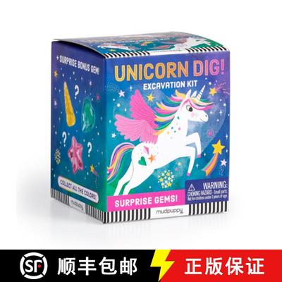 【3-4周达】Unicorn Dig! Excavation Kit [9780735384002]