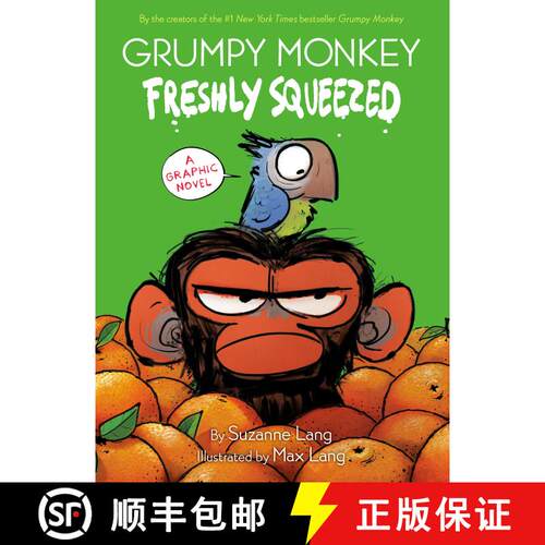 【3-4周达】精装 Grumpy Monkey Freshly Squeezed: A Graphic Novel Chapter Book [9780593306017]