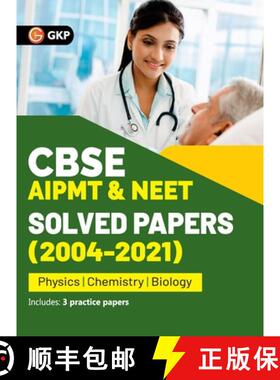 【3-4周达】CBSE AIPMT & NEET 2022 - Solved Papers (2004-2021) [9789391061807]
