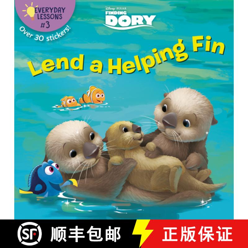【3-4周达】Everyday Lessons #3: Lend a Helping Fin (Disney/Pixar Finding Dory) [9780736443029]