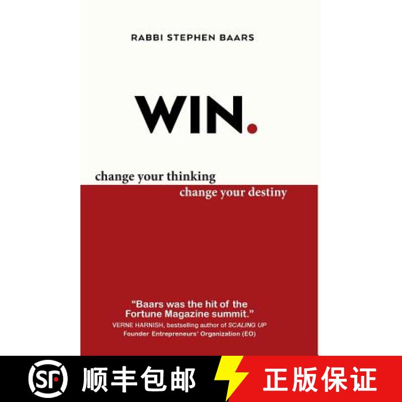 【3-4周达】Win: Change Your Thinking, Change Your Destiny [9781930835207]