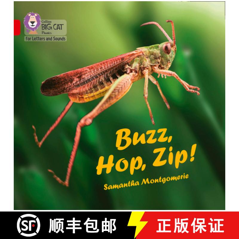 【3-4周达】Buzz, Hop, Zip! Big Book: Band 02a/Red a [9780008418083]
