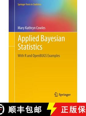 【3-4周达】Applied Bayesian Statistics : With R and OpenBUGS Examples [9781461456957]