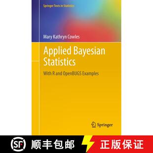 【3-4周达】Applied Bayesian Statistics : With R and OpenBUGS Examples [9781461456957]