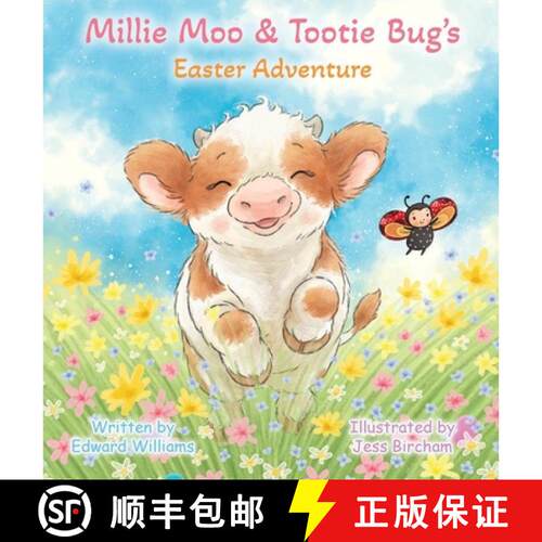 【3-4周达】精装 Millie Moo and Tootie Bug's Easter Adventure [9798995608905]