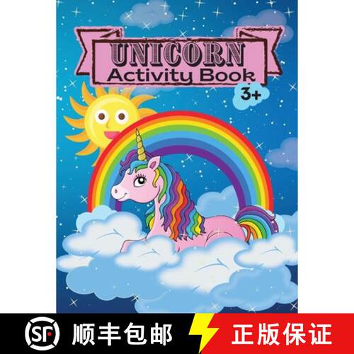 【3-4周达】Unicorn Activity Book: Children Activity Coloring Book Dot Markers Activity Book for Kids ... [9781803536774]