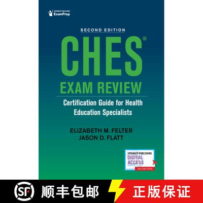 【3-4周达】CHES (R) Exam Review: Certification Guide for Health Education Specialists [9780826136275]