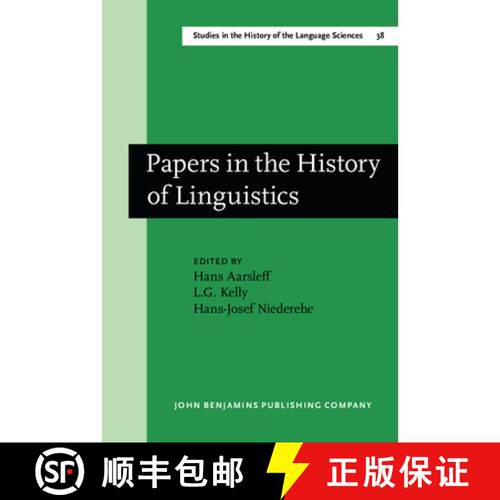 【3-4周达】精装 Papers in the History of Linguistics: - Proceedings of the Third International Confer... [9789027245212]