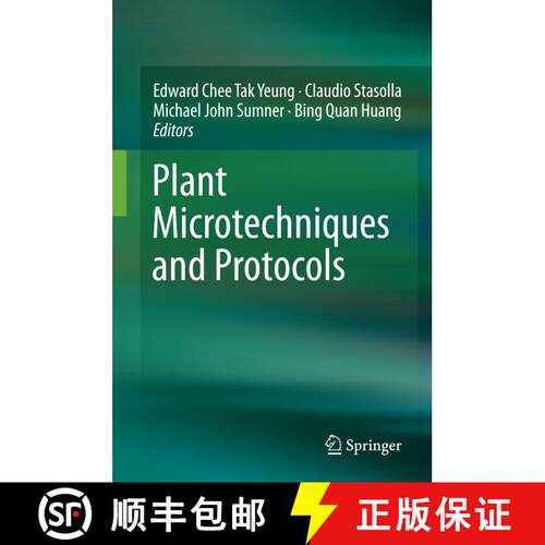 【3-4周达】精装 Plant Microtechniques and Protocols [9783319199436]
