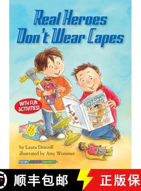 【3-4周达】Real Heroes Don't Wear Capes: Heroes [9781575652450]