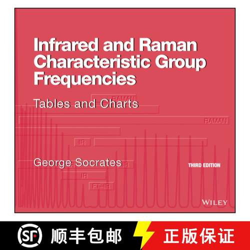【3-4周达】Infrared And Raman Characteristic Group Frequencies - Tables And Charts 3E [Wiley化学化工] [9780470093078]