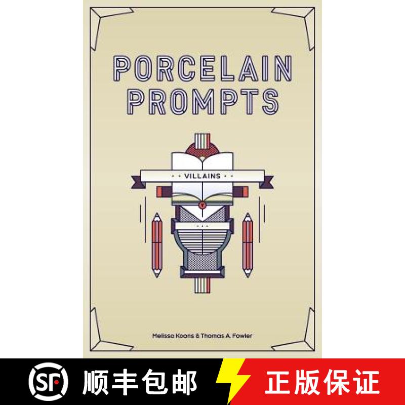 【3-4周达】Porcelain Prompts: Villains [9781947269088]