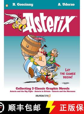 预订 Asterix Omnibus Vol. 3: Collects Asterix and the Big Fight, Asterix in Britain, and Asterix and ... [9781545805701]
