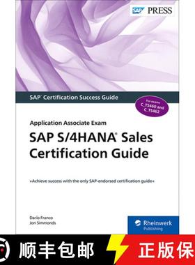 【3-4周达】SAP S/4hana Sales Certification Guide: Application Associate Exam [9781493221240]