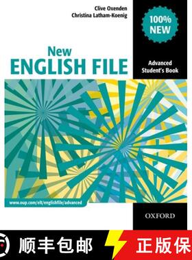 【3-4周达】New English File Advanced Student's Book [9780194594585]