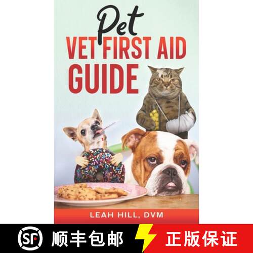 【3-4周达】Pet Vet First Aid Guide [9798991229777]