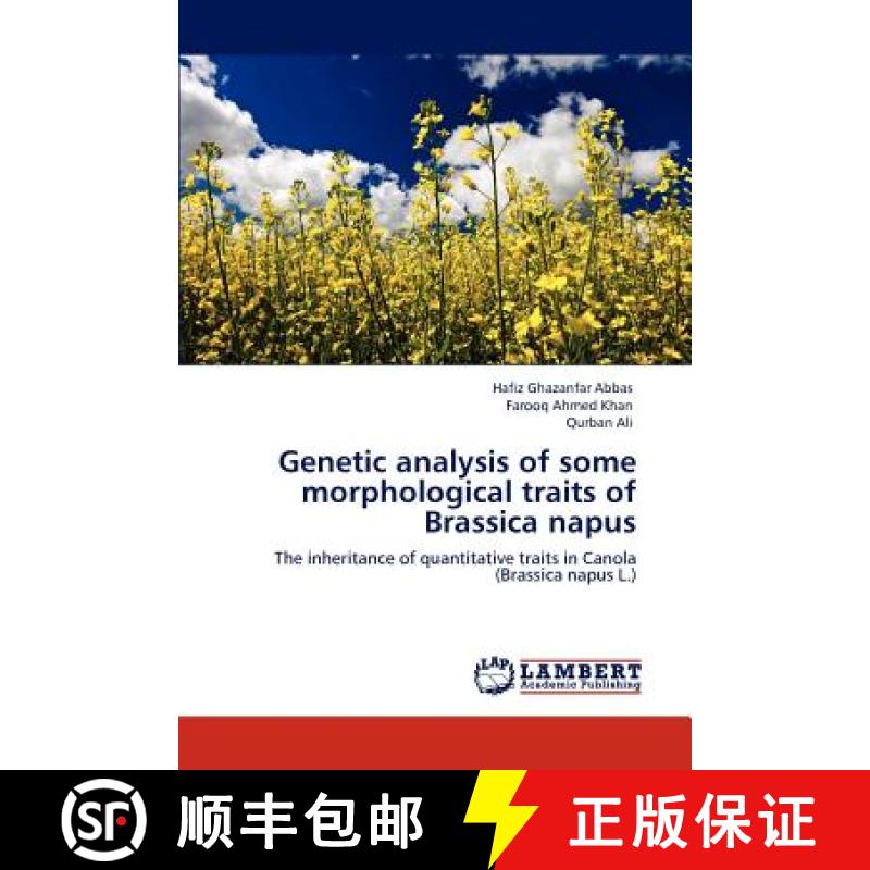 预订 Genetic Analysis of Some Morphological Traits of Brassica Napus [9783847339076]