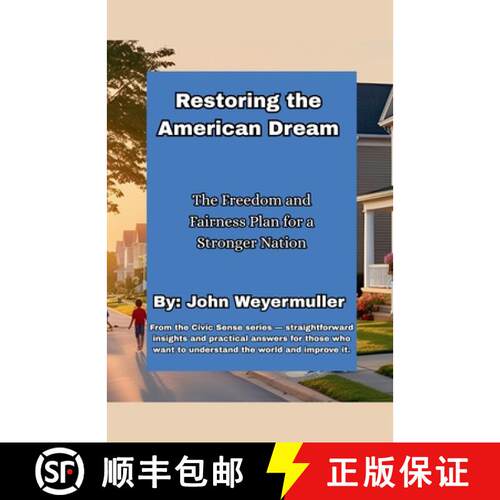 【3-4周达】Restoring the American Dream: The Freedom & Fairness Plan for a Stronger Nation [9798231008391]