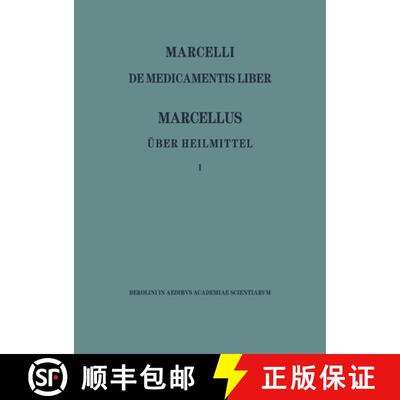 【3-4周达】精装 Marcellus. Uber Heilmittel: Teil 1 [9783050011950]