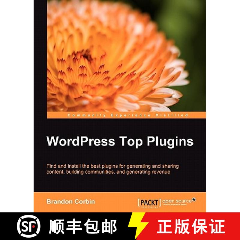 预订 Wordpress Top Plugins [9781849511407]