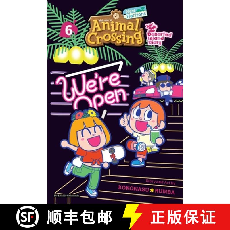 【2-3周达】Animal Crossing: New Horizons, Vol. 6 : Deserted Island Diary [9781974743148]