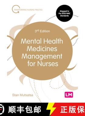 【3-4周达】Mental Health Medicines Management for Nurses (3) [9781526473608]