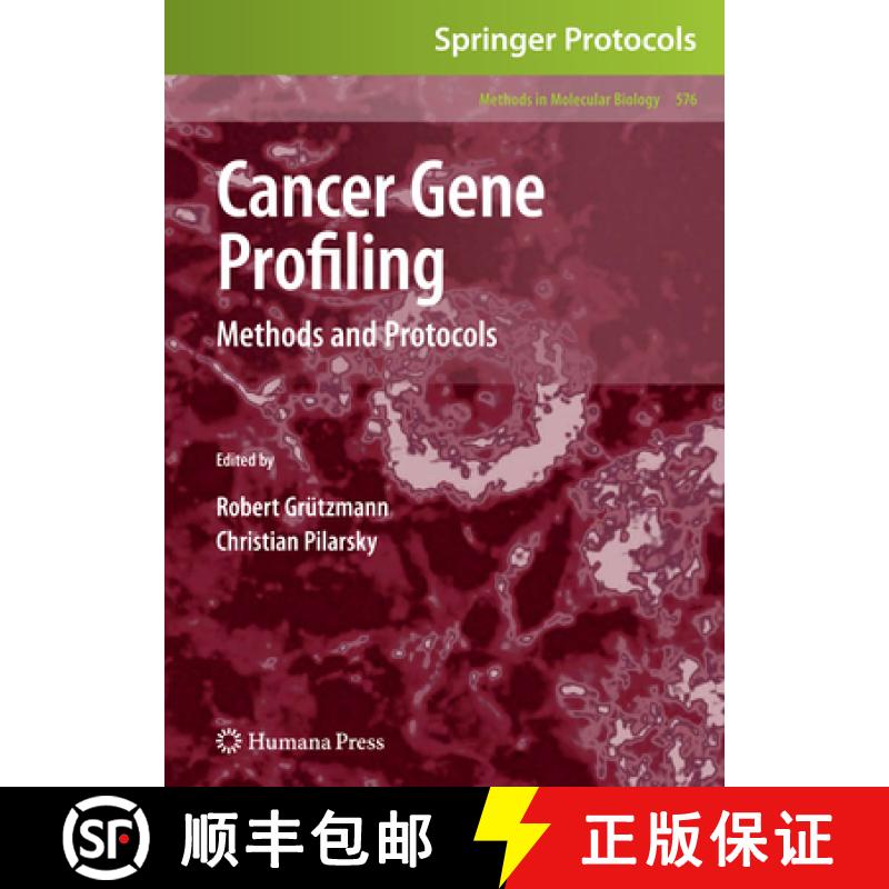 【3-4周达】Cancer Gene Profiling: Methods and Protocols [9781617796593]