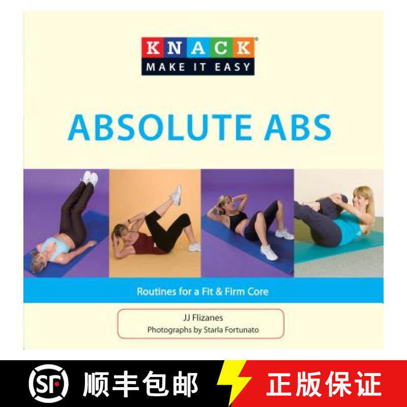 【3-4周达】Knack Absolute Abs : Routines For A Fit & Firm Core [9781599219479]