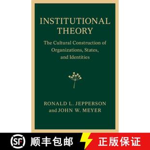 and States Organizations 9781107078376 Institutional Theory The 预订 Cultural Identities Construction