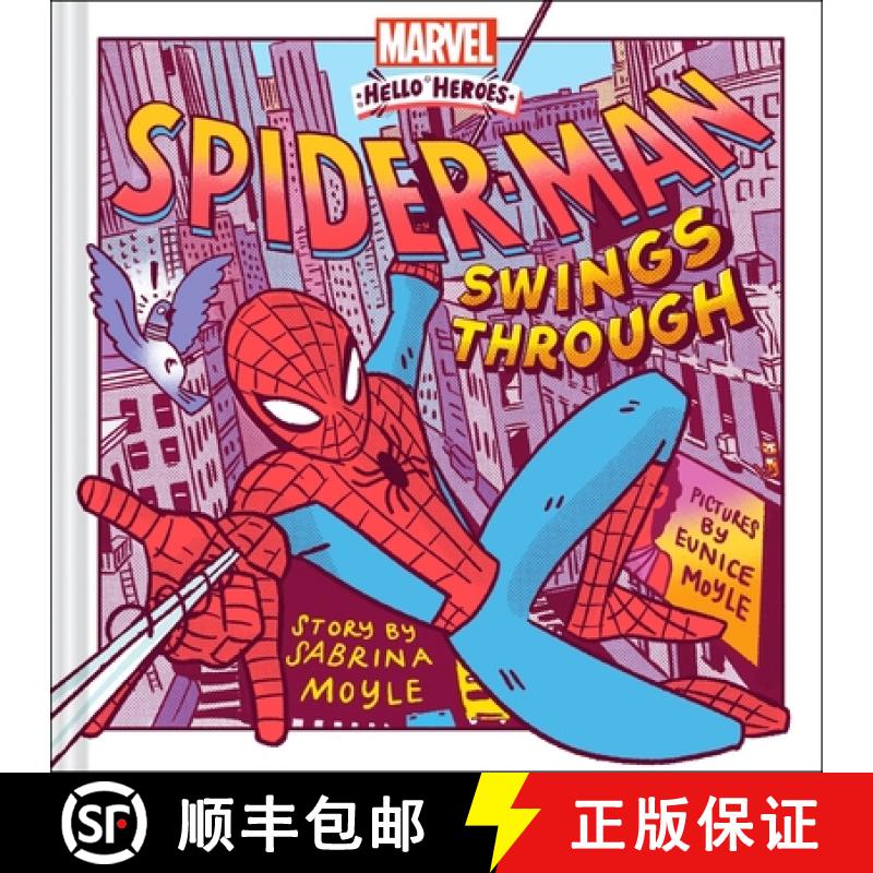 预订 Spider-Man Swings Through (a Marvel Hello Heroes Book) [9781419774683]