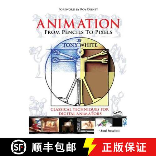 【3-4周达】精装 Animation from Pencils to Pixels: Classical Techniques for the Digital Animator [9781138403352]