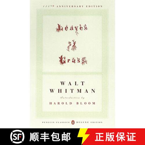 【3-4周达】Leaves of Grass: The First (1855) Edition (Penguin Classics Deluxe Edition) [9780143039273]