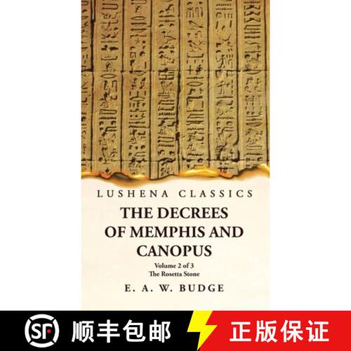 【3-4周达】精装 The Decrees of Memphis and Canopus The Rosetta Stone Volume 2 of 3 [9781639239825]