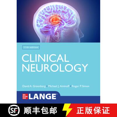 【3-4周达】Lange Clinical Neurology, 11th Edition [9781260458350]