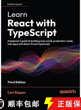 预订 Learn React with TypeScript - Third Edition: A beginner's guide to building real-world, producti... [9781836643173]