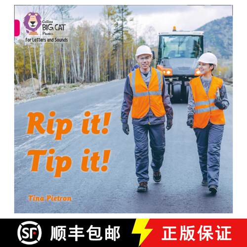 【3-4周达】Rip it! Tip it!: Band 01b/Pink B [9780008409838]