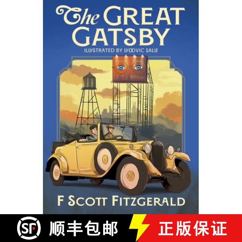 【3-4周达】The Great Gatsby: Illustrated by Ludovic Salle [9781398843363]
