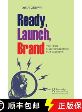 【3-4周达】Ready, Launch, Brand: The Lean Marketing Guide for Startups [9780367466626]