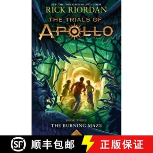 【3-4周达】The Trials of Apollo: The Burning Maze [9781432851040]