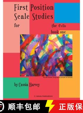 【3-4周达】First Position Scale Studies for the Cello, Book One [9781635230475]